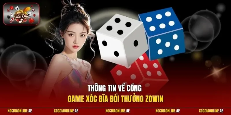 Thông tin về cổng game xóc đĩa đổi thưởng ZOWIN